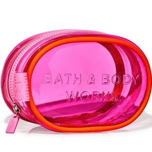 🆕🪷 BATH & BODY WORKS PINK “DOPP KIT” COSMETIC/TOILETRY BAG. BRAND NEW WITH TAGS.